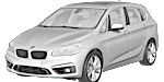 BMW F45 P0CAA Fault Code